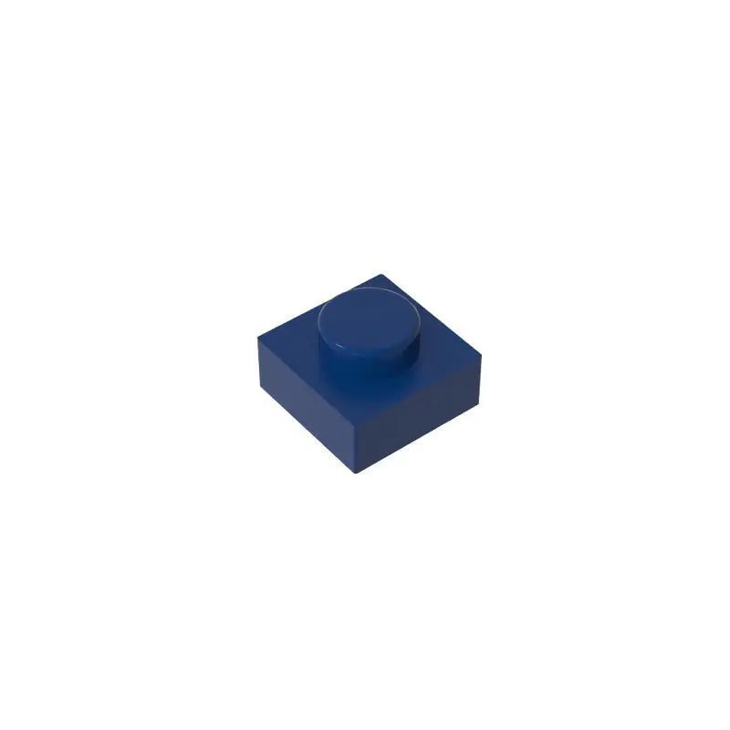 100g/588Pcs 3024 1x1 Brick Moc Short 1-Hole Color Spare Parts Compatible with Brick DIY Children's Toy Assembly Gift Box