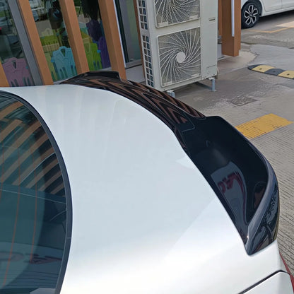 Rear Sport Wing Trunk Spoiler For Honda Civic 11th Gen Sedan 2021-2024 Air Dam Deflector Glossy Black Trim Tuning Accessories