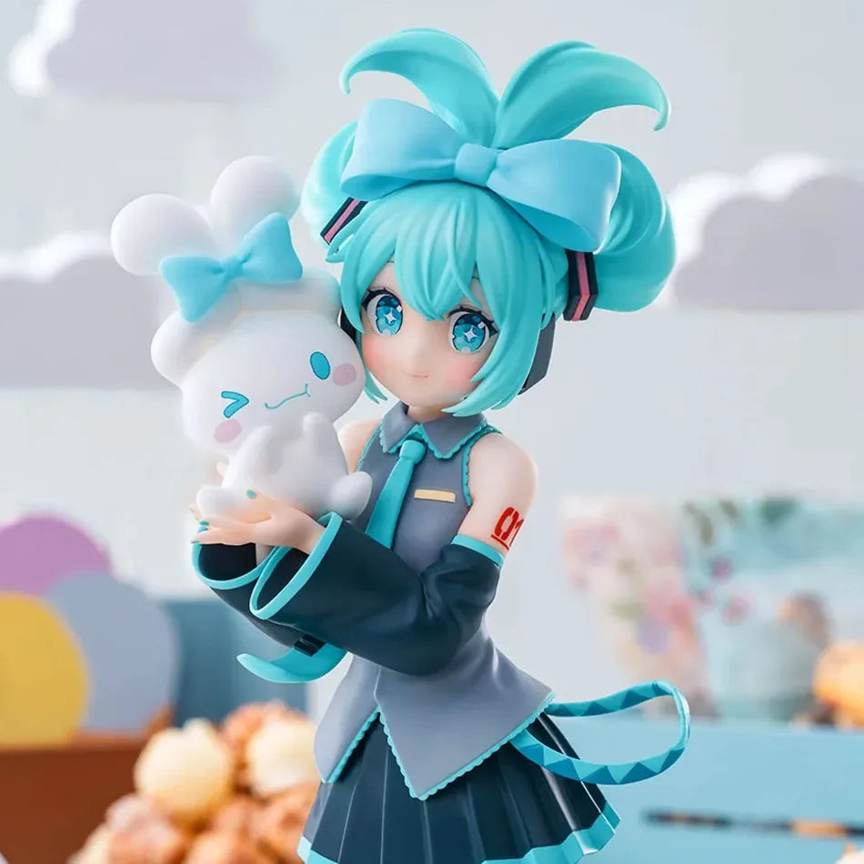 Hot Kawaii Girl Hatsune Miku Anime Figure Fashion Subclture Miku Action Figure Christmas Gift PVC Collection Model Doll Toys