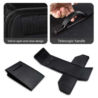 Car Trunk Collapsible Leather Tidying Stowing Box Accessories For Audi Sline A1 A3 A4 A5 A6 A7 A8 B8 B9 B6 C6 Q2 Q3 Q5 Q7 Q8 TT