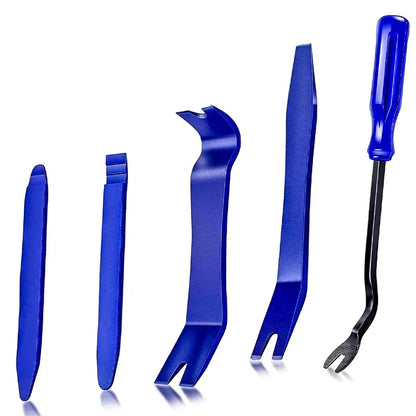 19Pcs Trim Removal Tool Set & Clip Plier Upholstery Remover Nylon Car Panel Removal Set with Portable Storage Bag