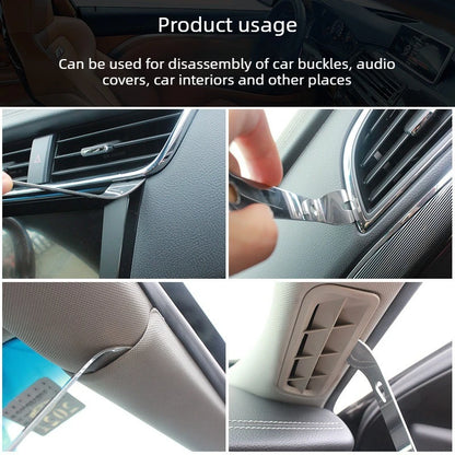 Special Stainless Steel Pry Bar For Auto Repair, Rust-Resistant, For Car Door And Dashboard Disassembly Tools