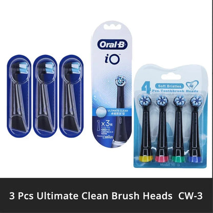Oral B IO Series Replacement Brush Heads for Oral-B IO 2/3/5/7/8/9 Electric Toothbrushe Gentle Care Ultimate Clean Radiant White