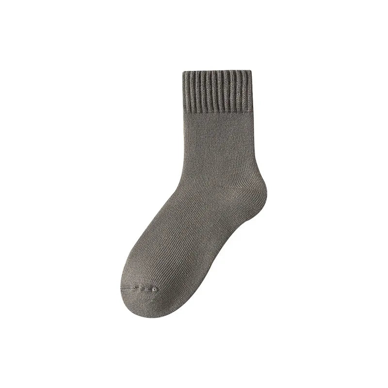 Men Winter Thick Woolen Socks with Added Fleece for Warmth and Protection Men's Long Socks for Winter Mens Socks Designer Socks