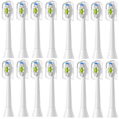 4-20pcs Replacement Toothbrush Heads Compatible with Philips Soft Replacement Electric Brush Head 4100 6500 6100 7500 5