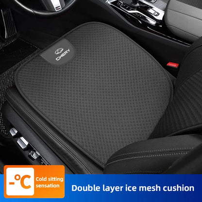 Car Seat Pad Backrest Mat Ice Silk Flax Seat Cushion Covers For Chery Tiggo 7 Pro 8 4 5 3 2 T11 5X Amulet Fora QQ IQ Fulwin