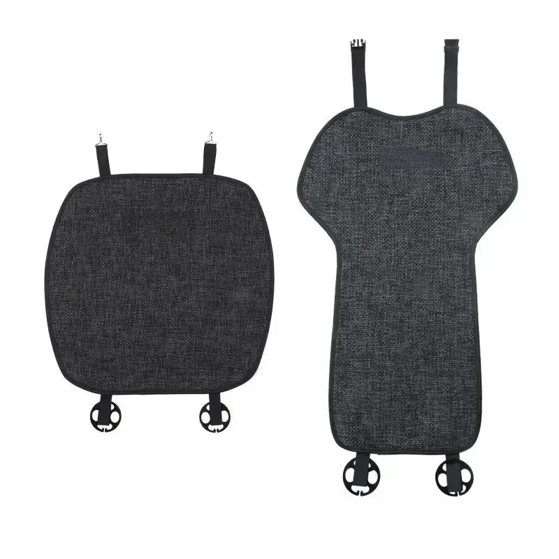 For BYD Atto 3 Seal U Song Plus EV DMI Dolphin mini Seal Seat Covers Linen Breathable Warm Car Seat Cushion Interior Accessories