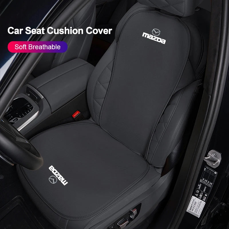 Car Seat Cushion Cover Ice Silk Breathable Backrest Soft Mat For Mazda 3 CX5 CX30 MX5 CX3 CX9 CX7 MX3 MX6 CX50 CX60 CX70 CX90 MS