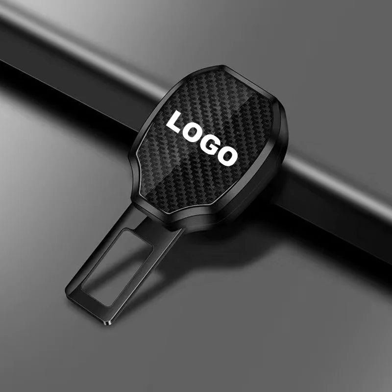 Car Seat Belt Clip Carbon Extender Lock Buckle Plug Car Accessories interior For Toyota GR Sport Gazoo Racing RAV4 C-HR Mirai