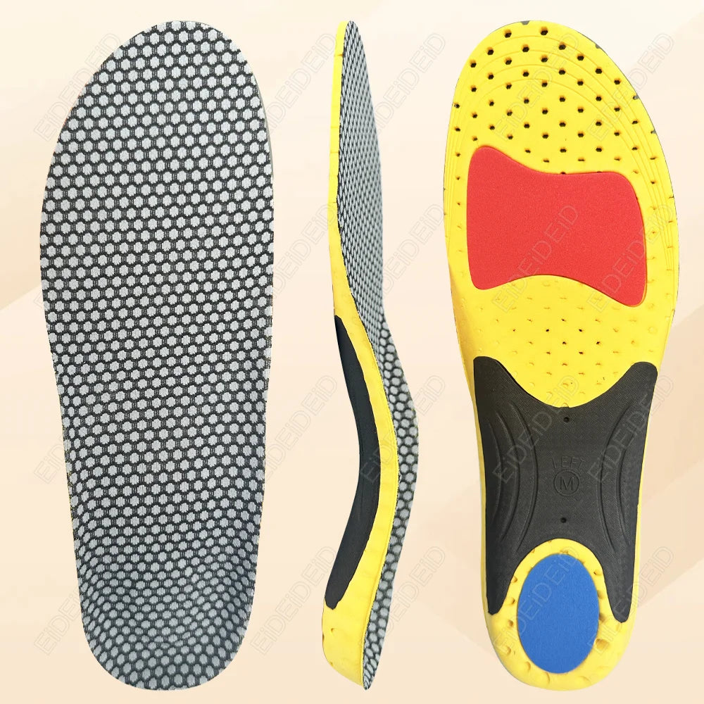 Flat Foot Orthopedic Insoles Orthotics Health Sole Pad For Shoes Inserts Arch Support Pad For Plantar Fasciitis Men Woman