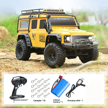 HB ZP1005 ZP1010 Remote Control Car 2.4g 4wd simulation Rc Car All-terrain 15km/h 1:10 Off-road Monster Truck Toy For Boys Gift