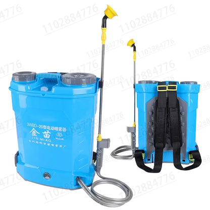 20L Agricultural Electric Sprayer Blower Rechargeable Lithium Battery Backpack Pesticide Sprayer Garden Irrigation Sprayer
