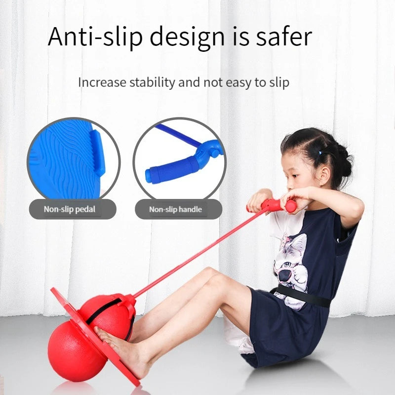 Bouncing Ball Frog Jump Long Height Exercise Equipment Increase High Jump Bouncing Ball Balance Training Equipment