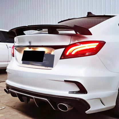 Rear Wing Trunk Spoiler Universal Sedan Cars Fit Mostly Vehicle Boot Lip Deflector Tuning Accessories Modification PRO Body Kit
