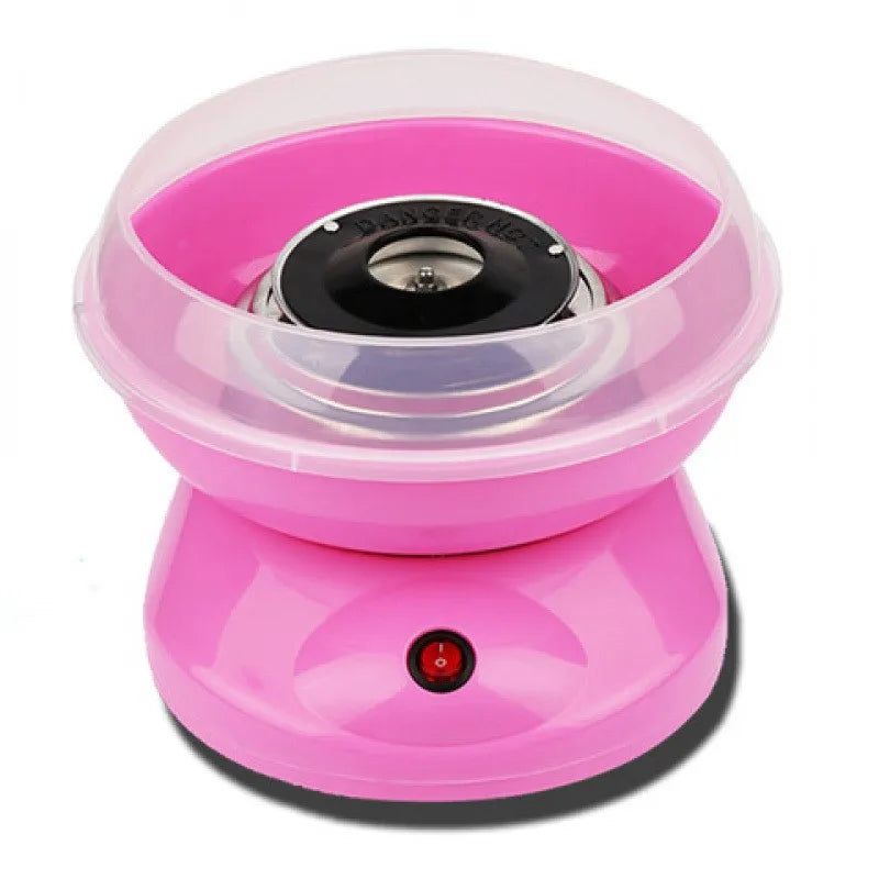 450W Mini Cotton Candy Maker for Home Party Portable Sugar Floss Machine Support Less Oil Easy Clean DIY Sweet Marshmallow Maker
