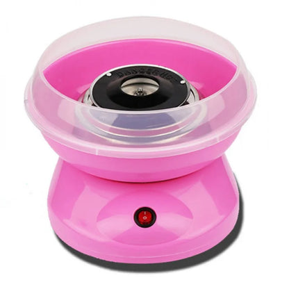 450W Mini Cotton Candy Maker for Home Party Portable Sugar Floss Machine Support Less Oil Easy Clean DIY Sweet Marshmallow Maker