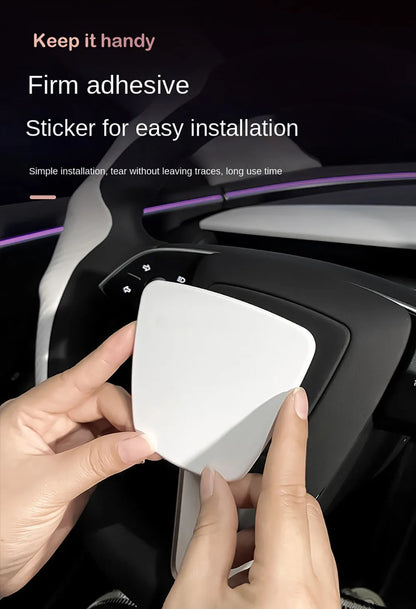 Matte White Steering Wheel Covers for Tesla Model Y Juniper Model 3 Highland Steering Wheel Cover Protector Car Accessories 2026