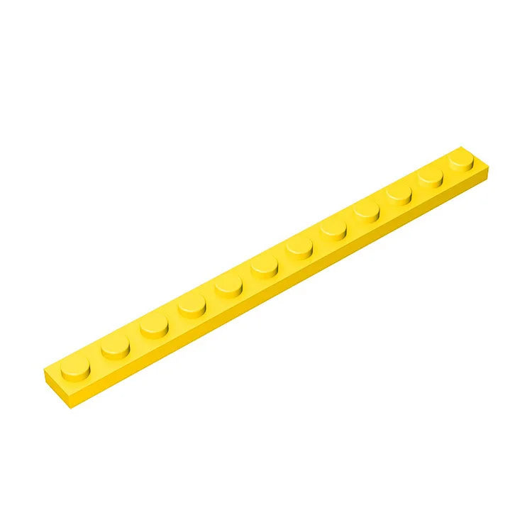 200pcs MOC Plate 1 x 12 Compatible 60479 Assembles Particles Building Blocks Parts DIY block bricks Tech Parts Toys