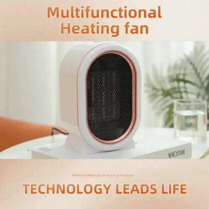 Portable Desktop Ceramic PTC Household High Power 1300W Heater Quick Heat Electric Heater Small Fan Heater