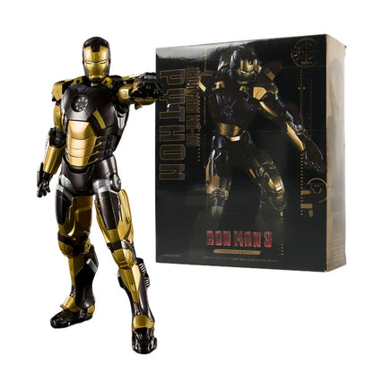 Iron Man MK85 MK50 MK20 MK5 MK7 Action Figure Model Collectible Toys birthday Gift for Children