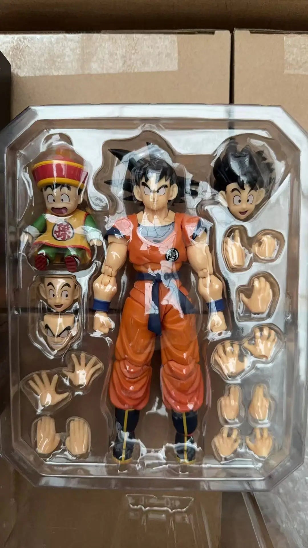 Demoniacal Fit Dragon Ball Super Saiyan Son Goku Son Gohan Father And Son The Unbreakable Bond Anime Action Figure  6-inch toys