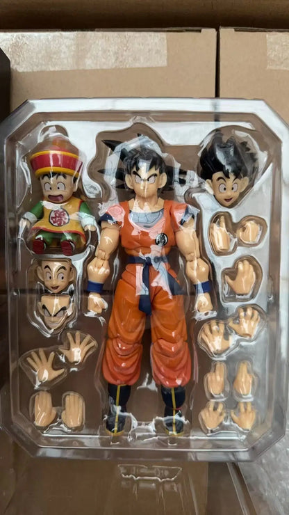 Demoniacal Fit Dragon Ball Super Saiyan Son Goku Son Gohan Father And Son The Unbreakable Bond Anime Action Figure  6-inch toys