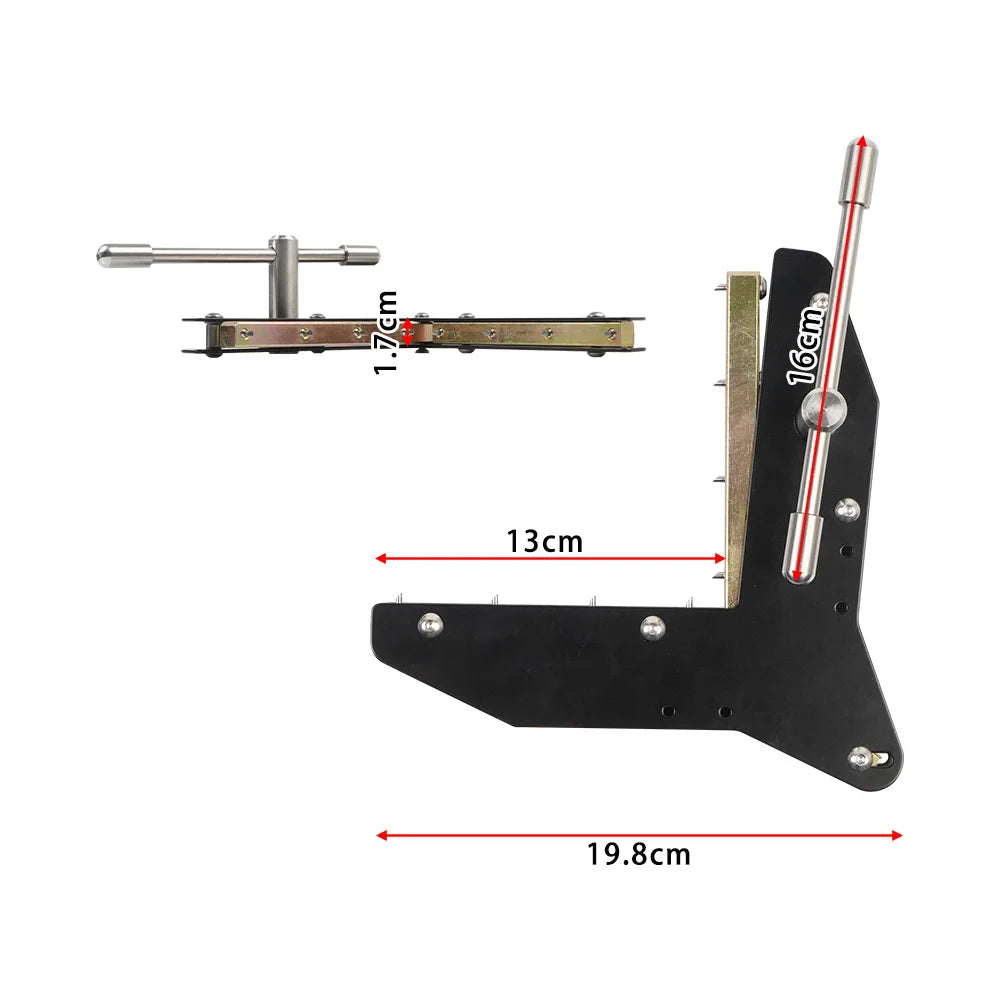 Miter Clamps For Woodworking, Corner Clamps Black For Making Window Casing,  Door Casing, Picture Frames, Cabinet Trim Black