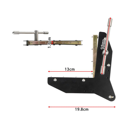Miter Clamps For Woodworking, Corner Clamps Black For Making Window Casing,  Door Casing, Picture Frames, Cabinet Trim Black