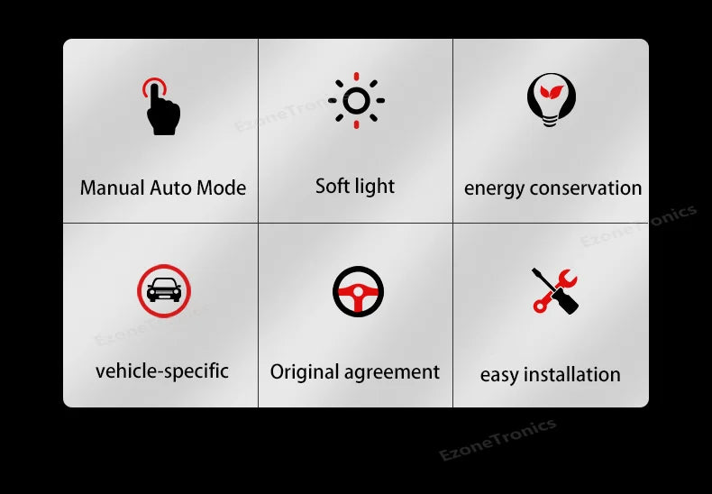 Ezonetronics Ambient Light LED For Toyota Camry 2018-2023 Atmosphere environtal Molded Trim ambilight Lighting Dynamic Magic