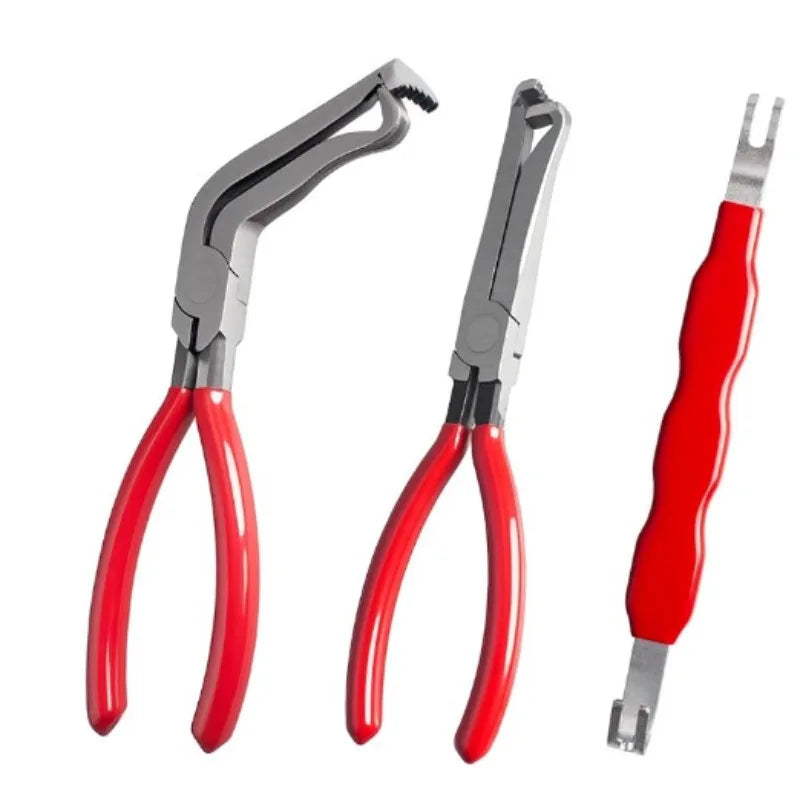 Professional Hose Clamp Pliers- Fuel Line Disconnection and Removal Tool Kit for Auto Repair