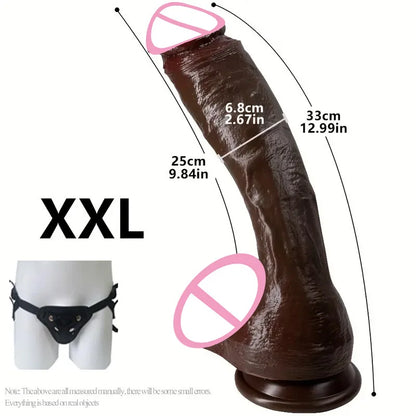 Realistic Dildo with Suction Cup Huge Dildos Adult Sex Toys for Woman Men Fake Dick Big Penis Anal Butt Plug Erotic Sex Shop 18+