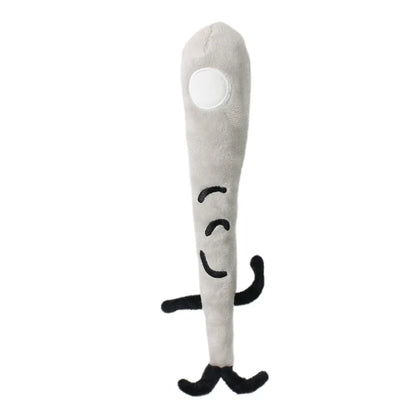 Bfdi Four Plush Doll Game Battle for Dream Island Cosplay Plushie Toy Number Flower Woody Coiny Firey Lollipop Soft Kids Gift