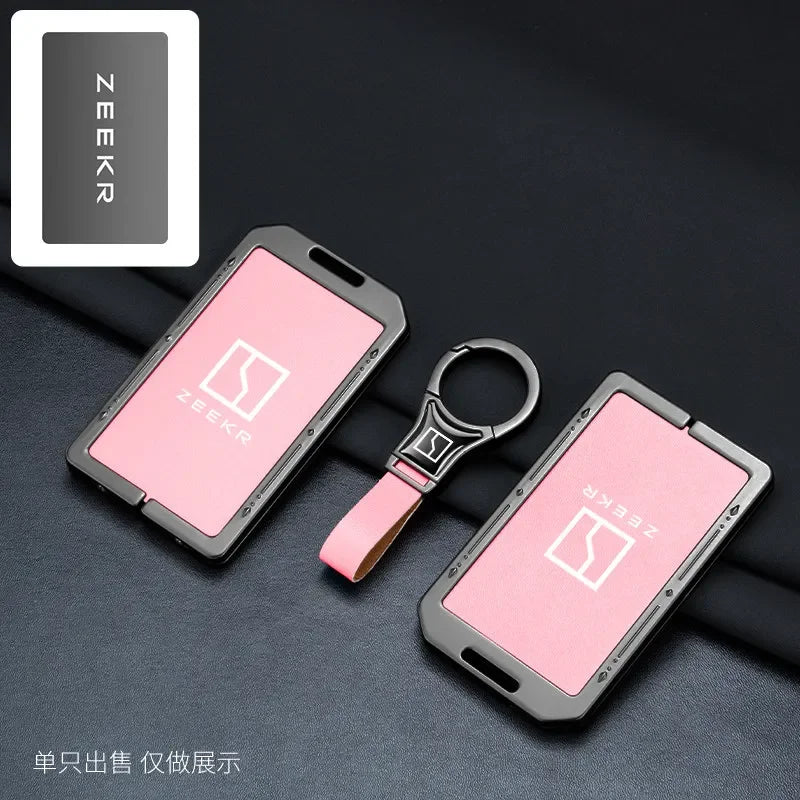 Suitable for ZEEKR Card Keycase 001 9x 7x zeekr 007gt zeekr 009 Automotive NFC Card Pack Protective Shell NFC Card Keychain