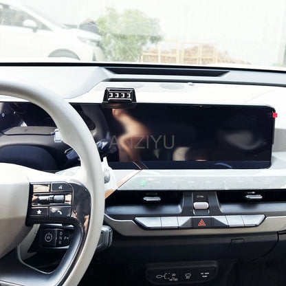 For KIA EV5 2024 2025 Car Phone Holder Screen Fixed Base Magnetic Car Mobile Phone Wireless Charging Stand Rotatable MagSafe
