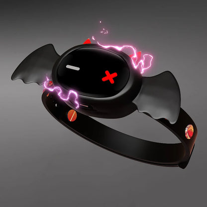 LOCKINK Little Devil Collar APP Remote Control Restraint BDSM Neck Electric Shock Collars Adult Game Women Men Couples Sex Toys