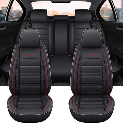 Full Coverage Pu Leather Car Seat Covers for HONDA Civic City CRV CRZ Accord Elysion Fit Jade Jazz Car Accessories
