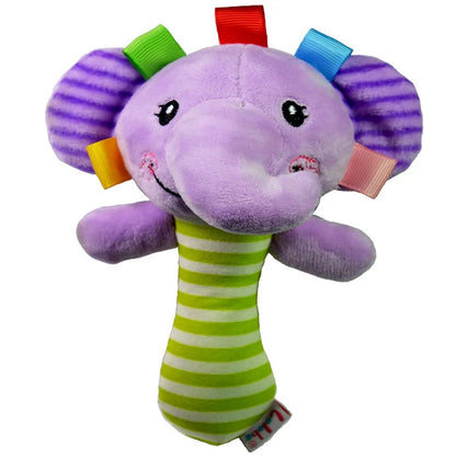 Rattles for Baby Toys 0 12 Months Soft Cloth Rattle Ball with Bell Teether Babies Grasp Training Educational Toys for Newborns