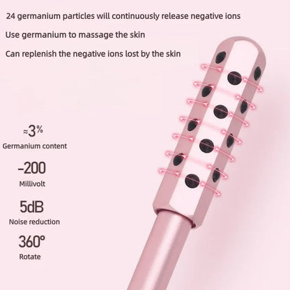 24 Germanium Beauty Bar - Face Lift Massage Stick for Wrinkles & Skin Rejuvenation, Anti-Aging Facial Massager Tool