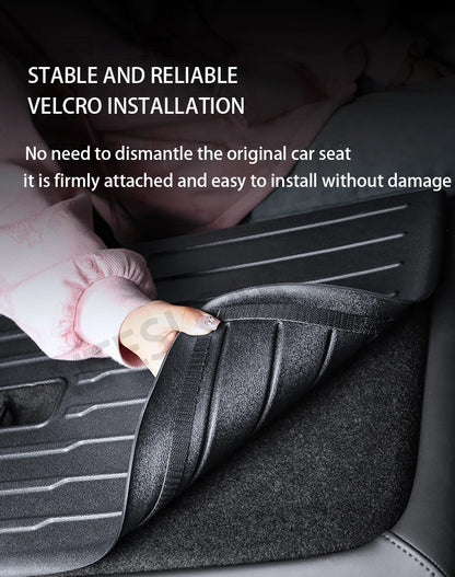 AITESLCAR for Tesla Model Y Juniper/Launch 2025 Rear Seat Backrest Protective Pad Cargo Liner Trunk Mat Anti-Kick Pad Accessori