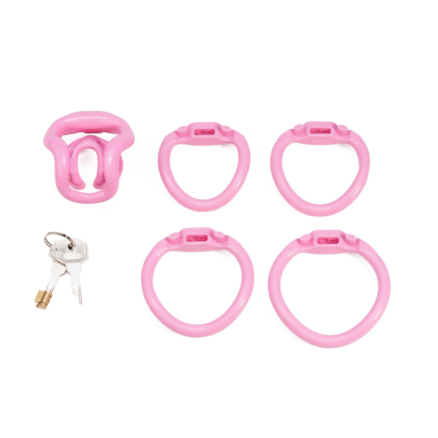 BC3.0 Double-layer chastity lock ultra-small size male chastity device for BDSM discipline and abstinence prevention
