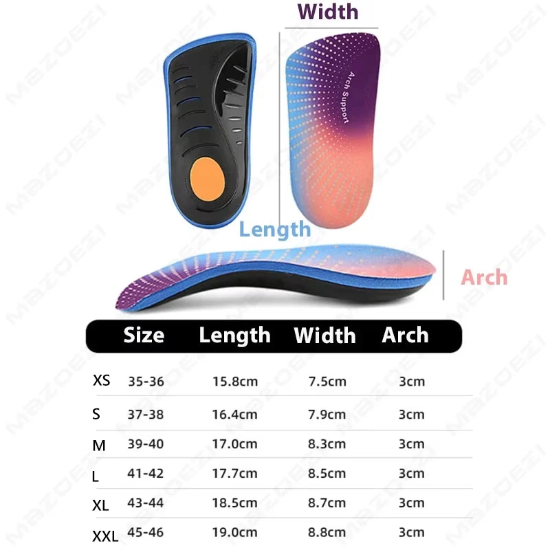 New Plantar Fascitis Arch Support Half Insole Orthopedic Insoles Man and Woman for Sneakers Insert ＆ Insoles Accessories