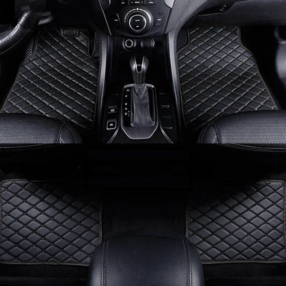 Universal Size Artificial Leather Car Floor Mats for OPEL Astra K Insignia Zafira Antara CORSA Vectra B Mokka Car Accessories