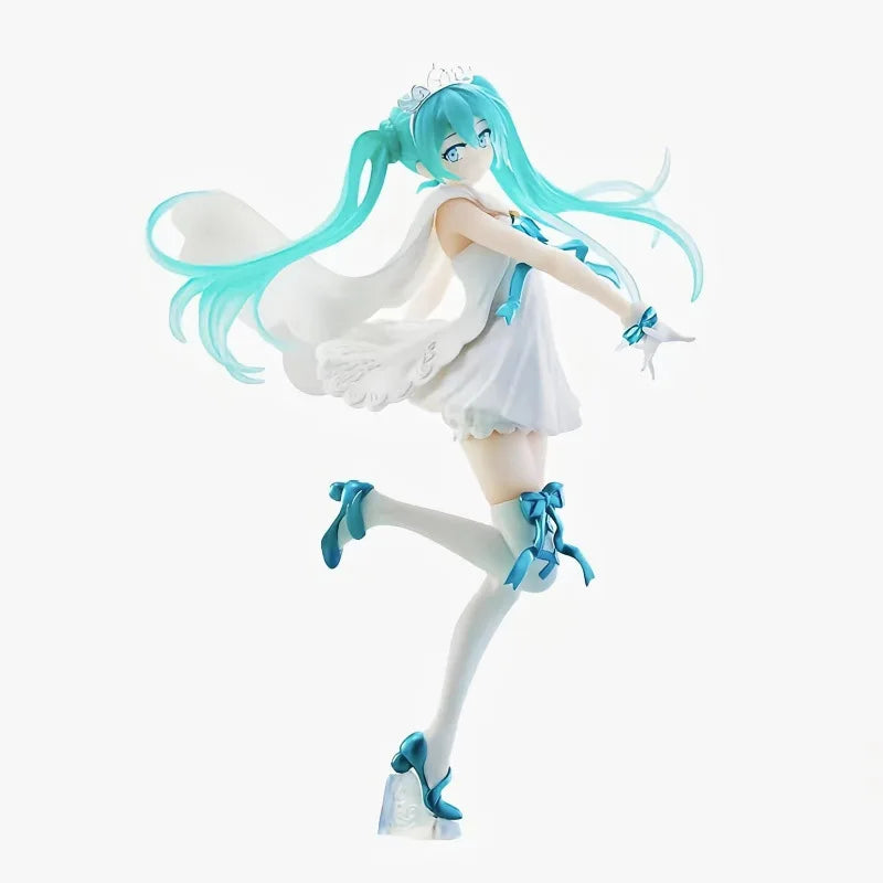 Hatsune Miku Future Anime Figure Vocaloid Kawaii Collectible Statue Model Desktop Decor Otaku Gift Doll Japanese Fans