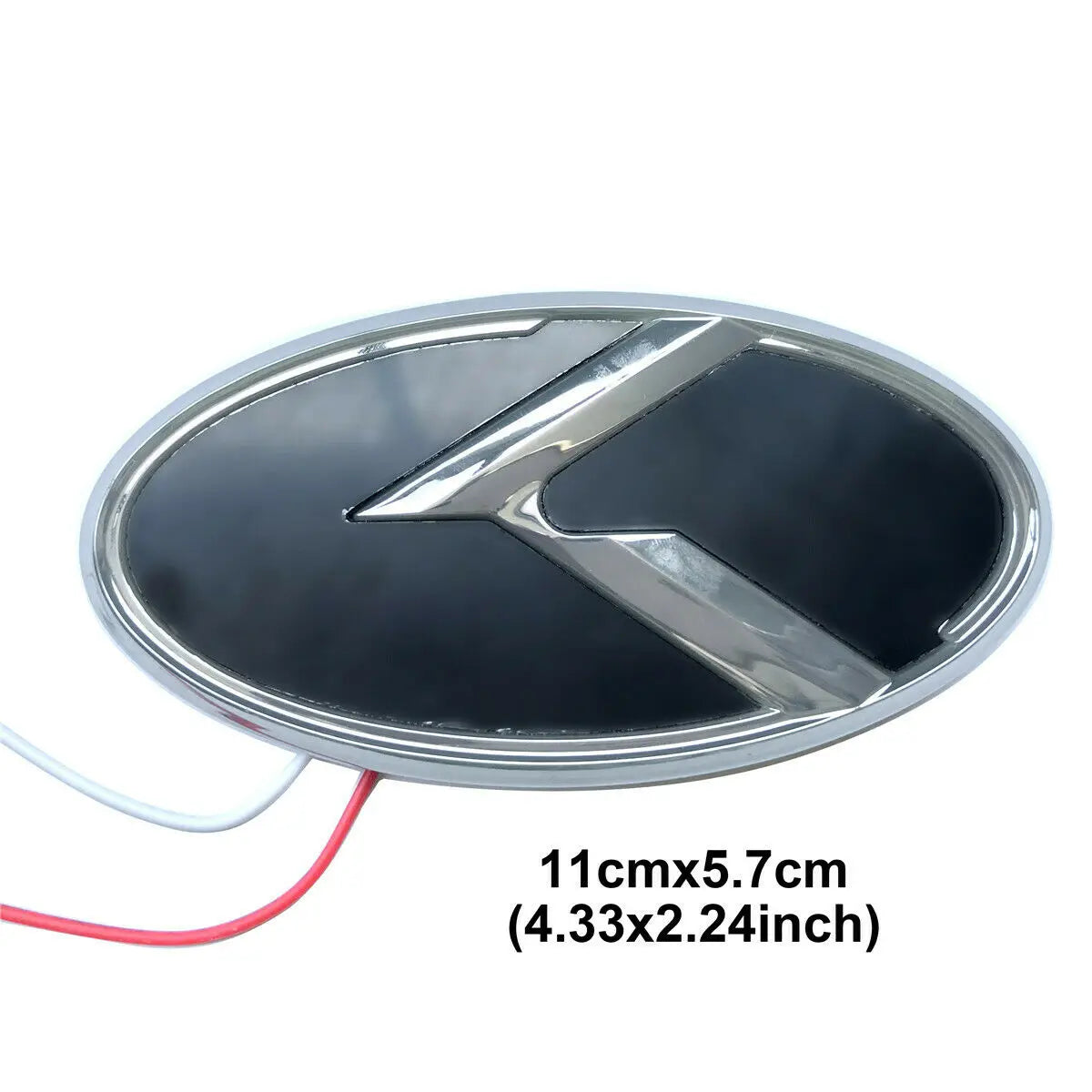 K Logo 3D LED Light Front Grille Trunk Emblem Car Accessories for K5 OPTIMA Stinger Forte