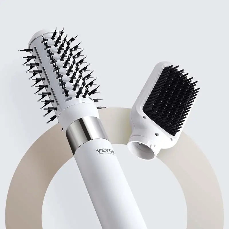 Hair Dryer Styler, Ionic Hair Dryer Brush, 110,000RPM High-Speed Hot Air Styler with Brushless Motor, Oval & Paddle Brush, Blow Dryer Brush Styling Tool for Fast Drying Volumizing Straightening