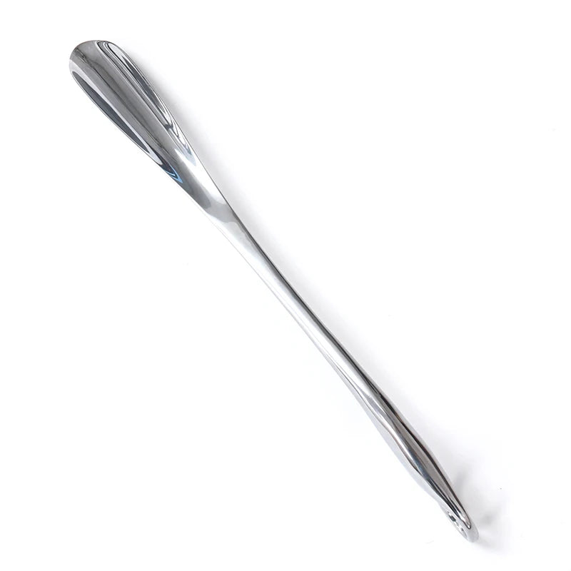 Metal Shoes Horns Stainless Steel Long Pull Shoe Horn Convenient Wearing Shoes