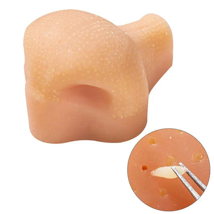 Realistic Pimple Popper Fidget Toy Reusable Sensory Stress Reliever For Anxiety Simulation Blackhead Squeezing Model