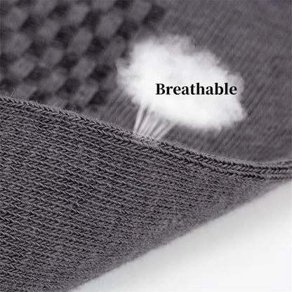 10 Pairs/Lot Men's Socks Bamboo Fiber Business Socks Breathable Deodorant Casual Socks, Large Size EU 38-46, High Quality