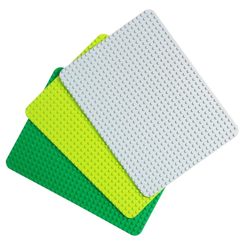 24*32 Dots Big Bricks Base Plate, Big Size Baseplate Building Blocks Floor Toys, DIY Wall Duploed Christmas Easter Gift Toy