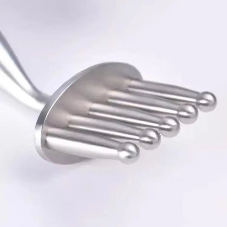 Curved Handle Magnetic Fork Acupuncture Unblock Meridians Massage and Relax After Exercise Release Lactic Acid Massage Tools